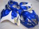 2008-2020 Suzuki GSXR 1300 Hayabusa Motorcycle Fairings - White Blue Australia for Sale