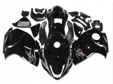 2008-2020 Suzuki GSXR 1300 Hayabusa Motorcycle Fairings - Glossy Black Grey Australia for Sale