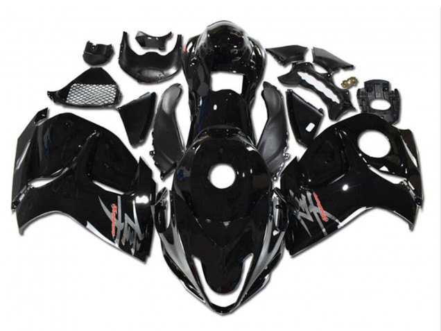 2008-2020 Suzuki GSXR 1300 Hayabusa Motorcycle Fairings - Glossy Black Grey Australia for Sale