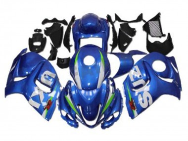 2008-2020 Suzuki GSXR 1300 Hayabusa Motorcycle Fairings - Blue White Green Australia for Sale