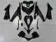 2009-2011 Kawasaki EX650 Motorcycle Fairings - Matte Black Red Stripe Australia for Sale