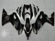 2009-2011 Kawasaki EX650 Motorcycle Fairings - Matte Black Red Stripe Australia for Sale