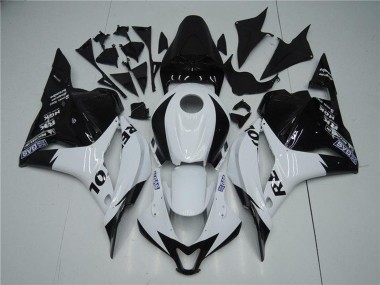2009-2012 Honda CBR600RR Motorcycle Fairing - White Glossy Black Repsol Australia for Sale