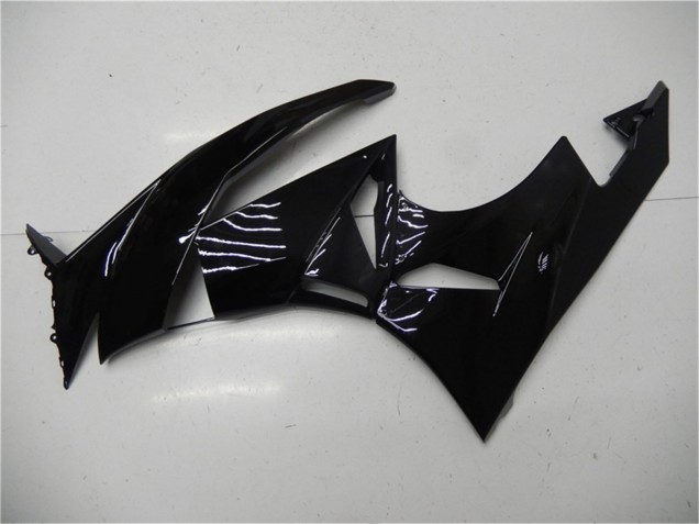 2009-2012 Kawasaki ZX6R Motorcycle Fairings - Glossy Black Australia for Sale