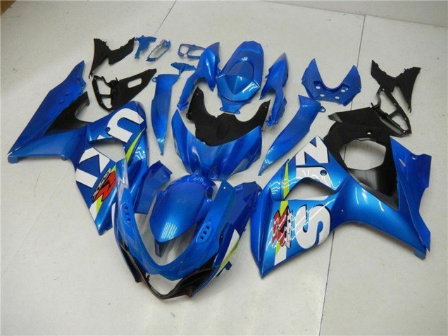 2009-2016 Suzuki GSXR 1000 Motorcycle Fairing Kits - Blue Green White Australia for Sale