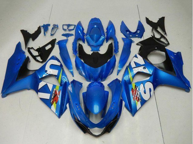 2009-2016 Suzuki GSXR 1000 Motorcycle Fairing Kits - Blue Green White Australia for Sale
