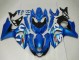 2009-2016 Suzuki GSXR 1000 Motorcycle Fairing Kits - Blue Green White Australia for Sale