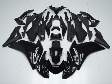 2011-2015 Honda CBR250RR Motorcycle Fairings - Glossy Black Matte Black Australia for Sale