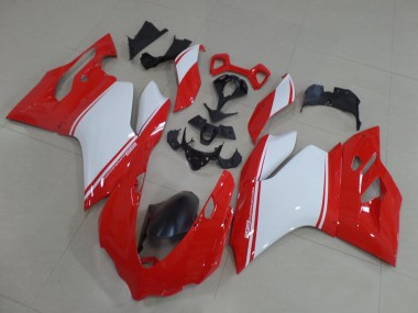 2011-2014 Ducati 1199 Motorcycle Fairings - Red White Black Australia for Sale
