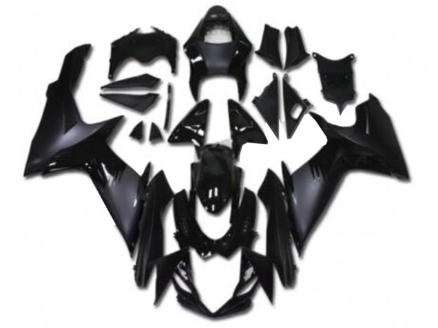 2011-2024 Suzuki GSXR 600/750 Motorcycle Fairings - Glossy Black Matte Black Australia for Sale