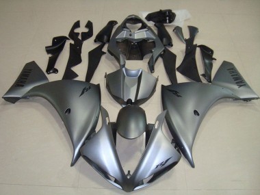 2012-2014 Yamaha YZF R1 Motorcycle Fairing - Matte Grey Australia for Sale