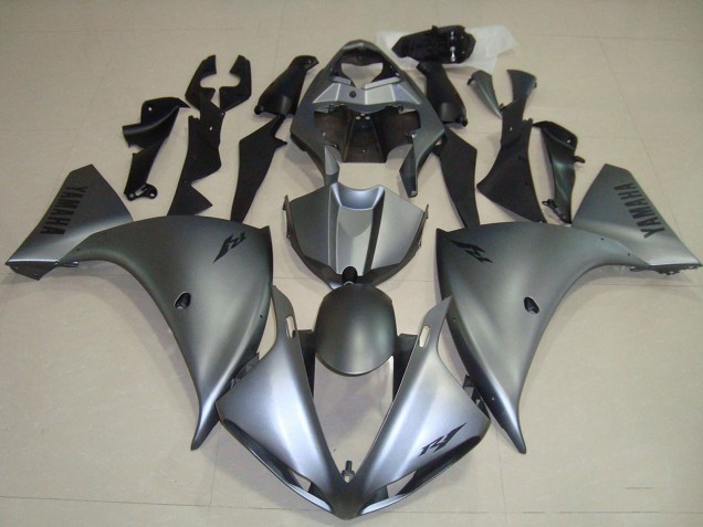 2012-2014 Yamaha YZF R1 Motorcycle Fairing - Matte Grey Australia for Sale