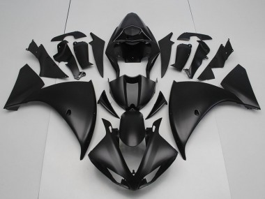 2012-2014 Yamaha YZF R1 Motorcycle Fairings - Matte Black Australia for Sale