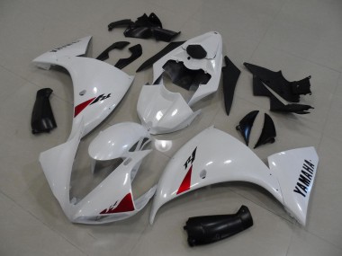 2012-2014 Yamaha YZF R1 Motorcycle Fairings - White Australia for Sale