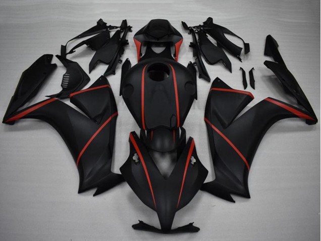 2012-2016 Honda CBR1000RR Motorcycle Fairings - Matte Black Red Australia for Sale