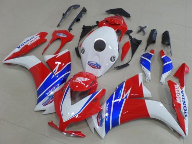 2012-2016 Honda CBR1000RR Motorcycle Fairings - White Red Blue TT Legends Australia for Sale