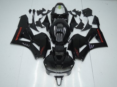 2013-2023 Honda CBR600RR Motorcycle Fairings - Glossy Black Red Decals Australia for Sale