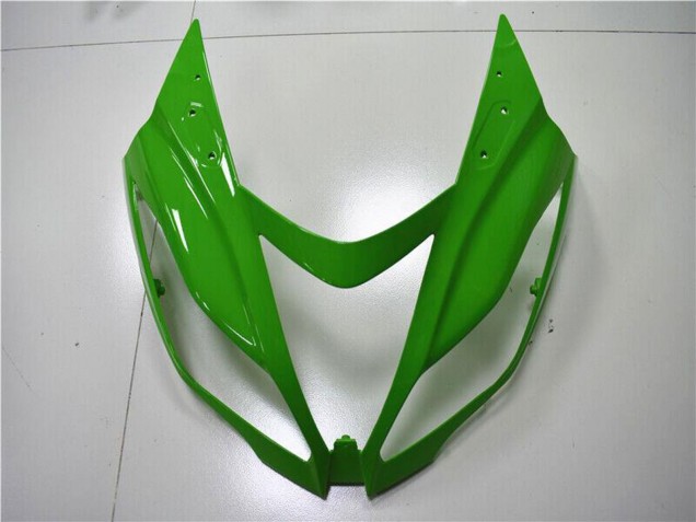 2013-2018 Kawasaki ZX6R Motorcycle Fairings - Green White Glossy Black Australia for Sale