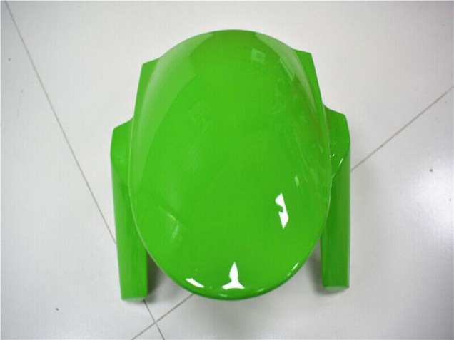 2013-2018 Kawasaki ZX6R Motorcycle Fairings - Green White Glossy Black Australia for Sale