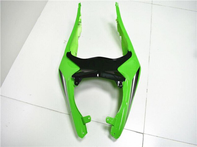 2013-2018 Kawasaki ZX6R Motorcycle Fairings - Green White Glossy Black Australia for Sale