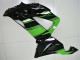 2013-2018 Kawasaki ZX6R Bike Fairings - Green Glossy Black Australia for Sale