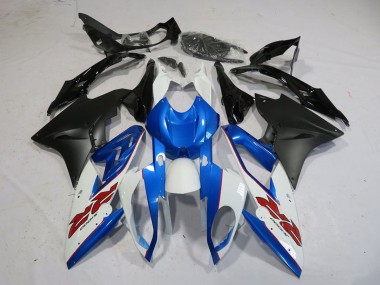 2015-2016 BMW S1000RR Motorcycle Fairing - White Blue Matte Black Australia for Sale