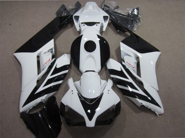 2004-2005 Honda CBR1000RR Motorcycle Fairing - White Glossy Black Stripe Australia for Sale