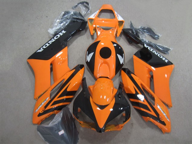 2004-2005 Honda CBR1000RR Motorcycle Fairing - Orange Glossy Black Australia for Sale