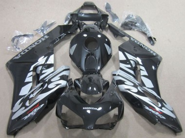 2004-2005 Honda CBR1000RR Motorcycle Fairings - Glossy Black Silver Australia for Sale