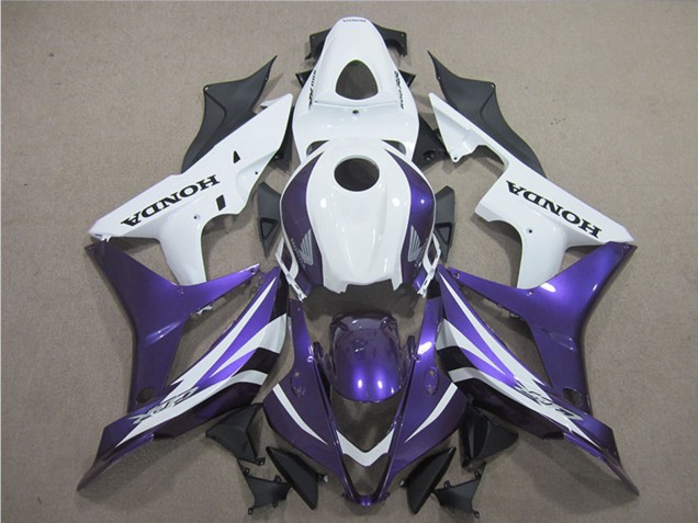 2004-2005 Honda CBR1000RR Motorcycle Fairings - White Purple Australia for Sale