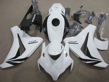 2008-2011 Honda CBR1000RR Motorcycle Fairings - White Glossy Black Fireblade Australia for Sale