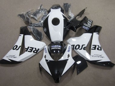 2008-2011 Honda CBR1000RR Motorcycle Fairing - White Glossy Black Repsol Australia for Sale