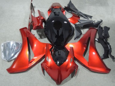 2008-2011 Honda CBR1000RR Motorcycle Fairings Kits - Red Glossy Black Australia for Sale