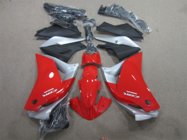 2011-2016 Honda CBR125R Motorcycle Fairings - Silver Red Matte Black Australia for Sale