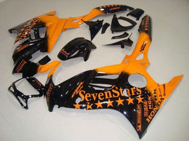 1995-1996 Honda CBR600 F3 Motorcycle Fairings - Orange Glossy Black SevenStars Australia for Sale