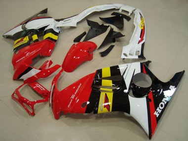 1995-1996 Honda CBR600 F3 Motorcycle Fairings - White Red Yellow Glossy Black Australia for Sale