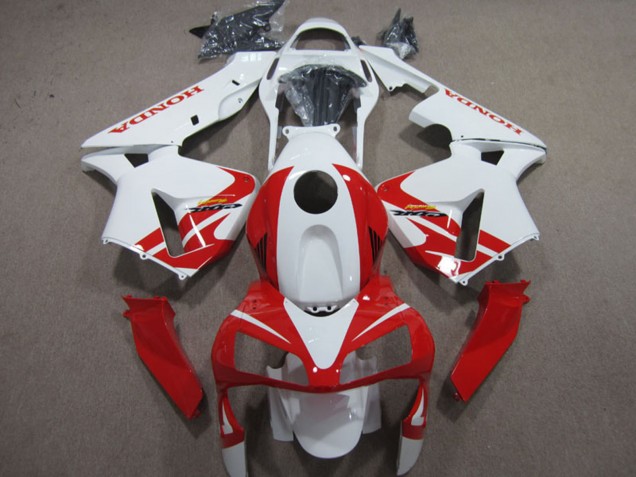 2003-2004 Honda CBR600RR Motorcycle Fairings - White Red Australia for Sale