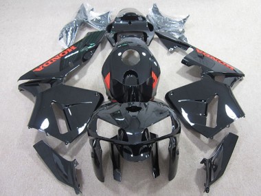 2005-2006 Honda CBR600RR Motorcycle Fairings - Black with Red Australia for Sale
