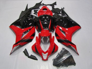 2009-2012 Honda CBR600RR Motorcycle Fairings Kits - Red Glossy Black Australia for Sale
