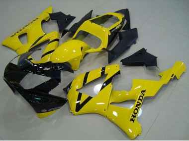 2000-2001 Honda CBR900RR 929 Motorcycle Fairing - Yellow Glossy Black Australia for Sale
