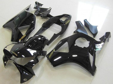 2002-2003 Honda CBR900RR 954 Motorcycle Fairings - Glossy Black Gold Decal Australia for Sale