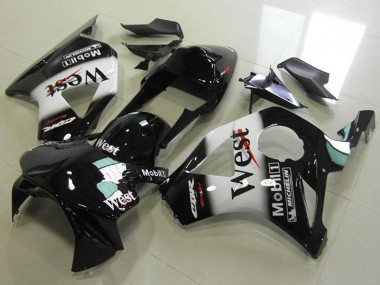 2002-2003 Honda CBR900RR 954 Motorcycle Fairings - Glossy Black White West Australia for Sale