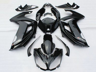 2012-2014 Kawasaki ER6F Motorcycle Fairings - Glossy Black with Decal Australia for Sale