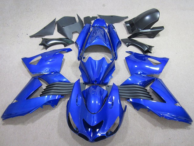 2006-2011 Kawasaki ZX14R ZZR1400 Motorcycle Fairing - Blue Australia for Sale