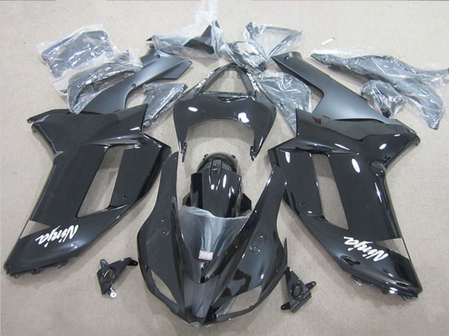 2007-2008 Kawasaki ZX6R Motorcycle Fairings - Black Ninja Australia for Sale