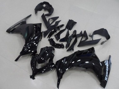 2013-2018 Kawasaki ZX300R Motorcycle Fairing - Glossy Black Australia for Sale