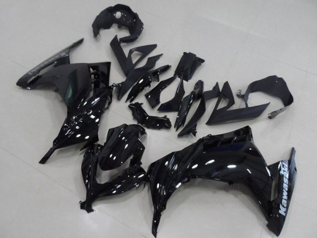 2013-2018 Kawasaki ZX300R Motorcycle Fairing - Glossy Black Australia for Sale