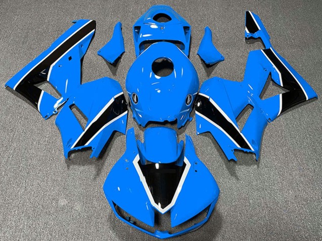 2013-2023 Honda CBR600RR Motorcycle Fairings - Light Blue White Glossy Black Australia for Sale