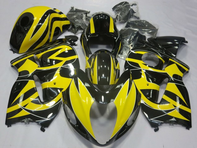 1996-2007 Suzuki GSXR 1300 Motorcycle Fairings - Yellow Black Australia for Sale