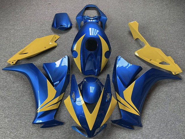2012-2016 Honda CBR1000RR Motorcycle Fairings - Blue Yellow Australia for Sale
